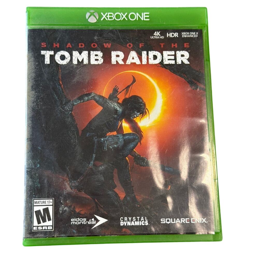 Shadow of the Tomb Raider Microsoft XBOX ONE CIB w manual